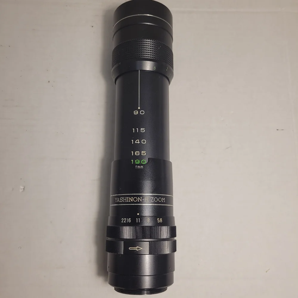 Yashinon 90mm-190mmR Zoom Lens